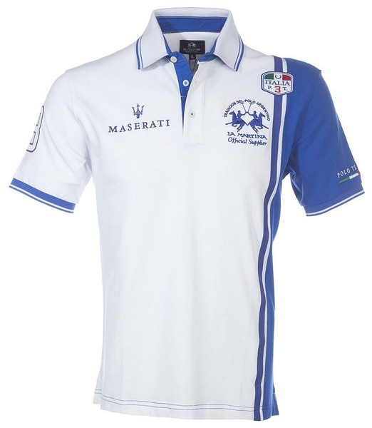 La Martina Polo Gear Short Sleeve Polo Shirt